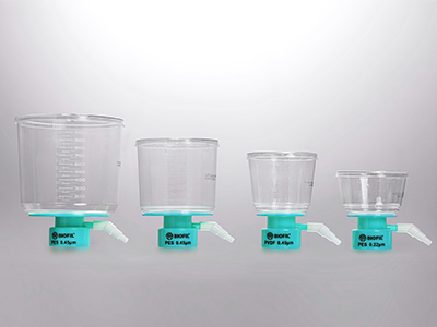 提供多种膜材质以及多种规格（150mL、250mL、500mL、1000mL），满足客户不同实验需求