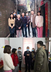 新2会员管理端10888生物前往永和新庄社区探望困难群众